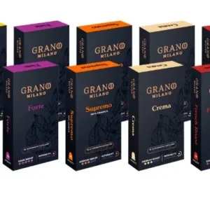 Kapsułki GRANO MILANO MIX Smaków 100 szt
